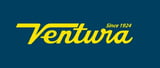 Ventura logo in yellow italic text with Since 1924 tagline on dark teal background